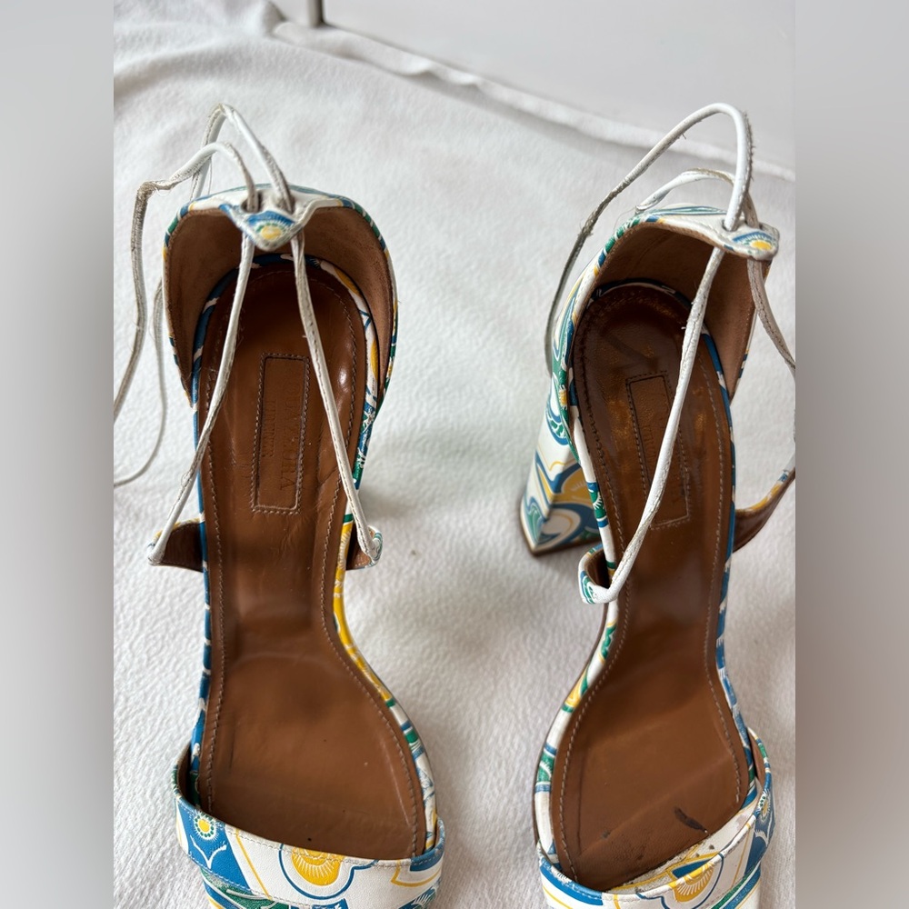 Aquazzura Tie-up ‘Lily’ Sandals - Picture 5 of 9